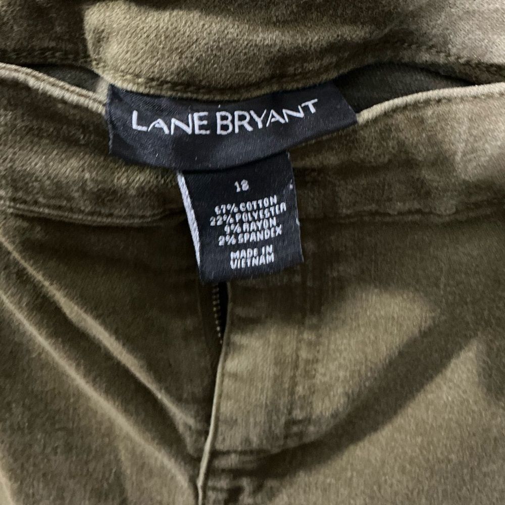 Lane Bryant Olive Skinny Jeans size 18 - Picture 4 of 7
